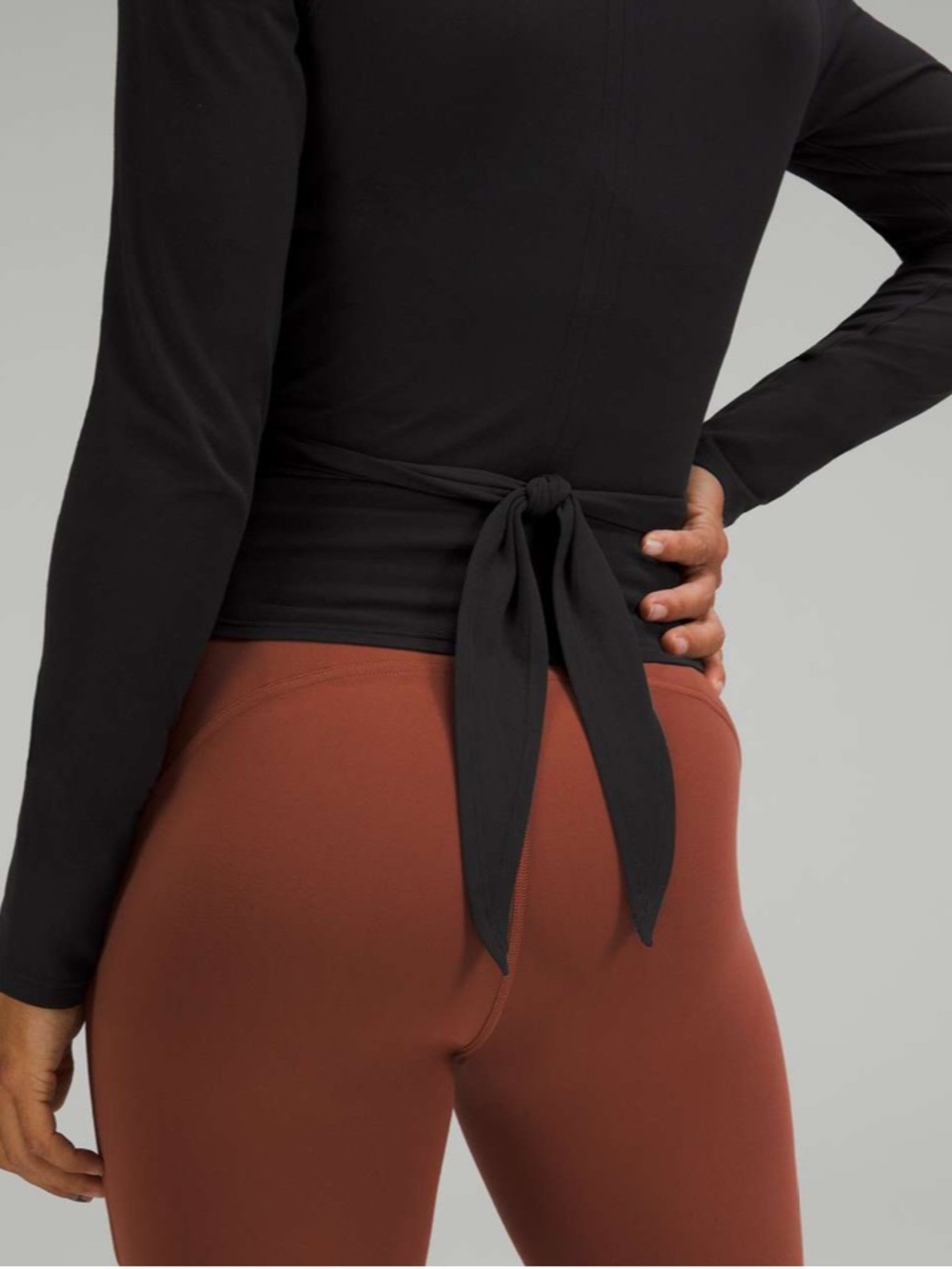 Lululemon Time to Restore Nulu Long Sleeve Shirt Black Size 2?